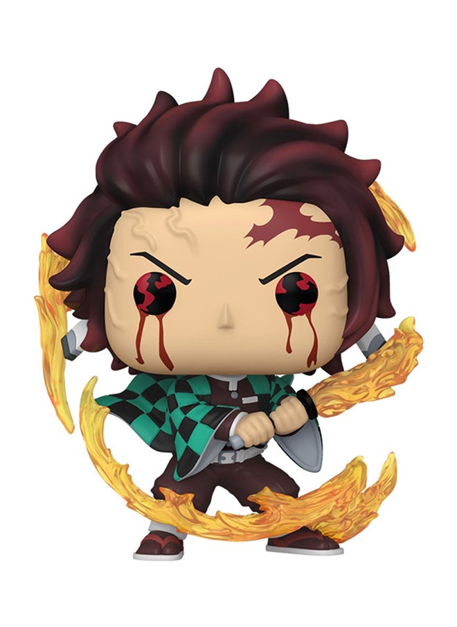 Pop! Animation: Demon Slayer - Tanjiro (Sun Breathing), Collectable Vinyl Figure - Gift Idea - Official Merchandise - Toys for Kids & Adults - Movies Fans - Model Figure for Collectors and Display - 80334