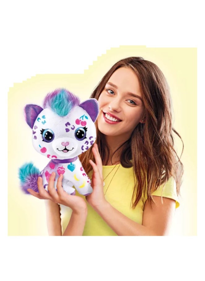 Kitty Airbrush Plush with Spray | Creative Toy for Kids | Fun Art Play | Colorful & Interactive