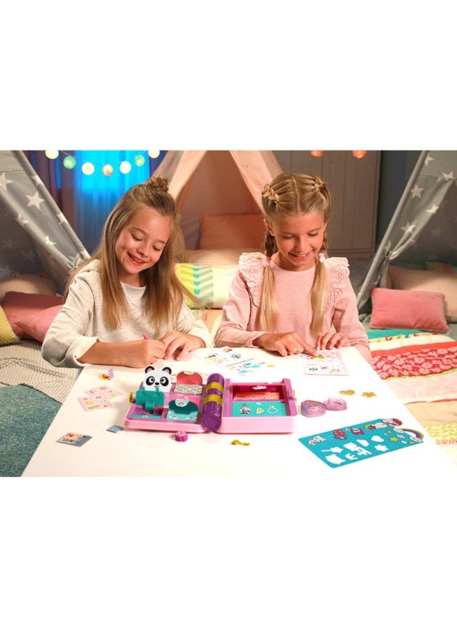 Secret Journal Glitter Edition, Unlock the surprises, Customise the journal & keep all your secrets locked away! 30+ glitterrific surprises to discover in this Limited Edition, Gift toys for 6+ years, Best Creative toys for Girls