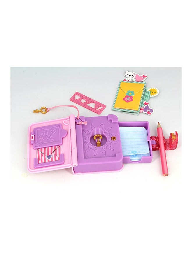 Mini Secret Journal, 15+ mini & cute surprises to customise your journal, Gift toys for 6+ years, Best creative toys for Girls.