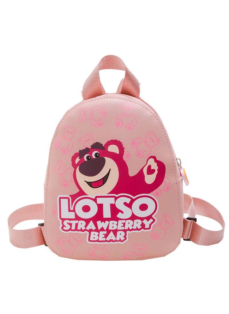 Kids Cartoon Backpack Lightweight CasualStrawberry Bear Strawberry Bear