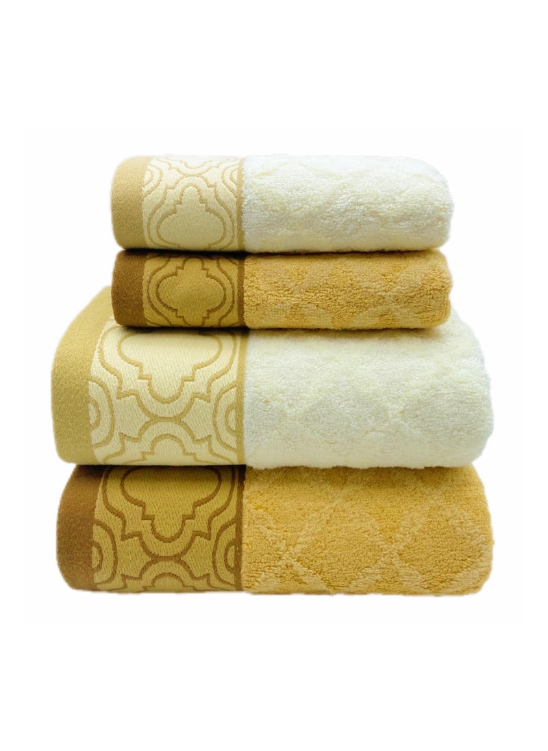 Soft and absorbent cotton thickened and quick drying luxury hotel bath towel set size 70 * 140cm environmentally friendly and durable bathroom daily home spa sports and travel (Mixed color)