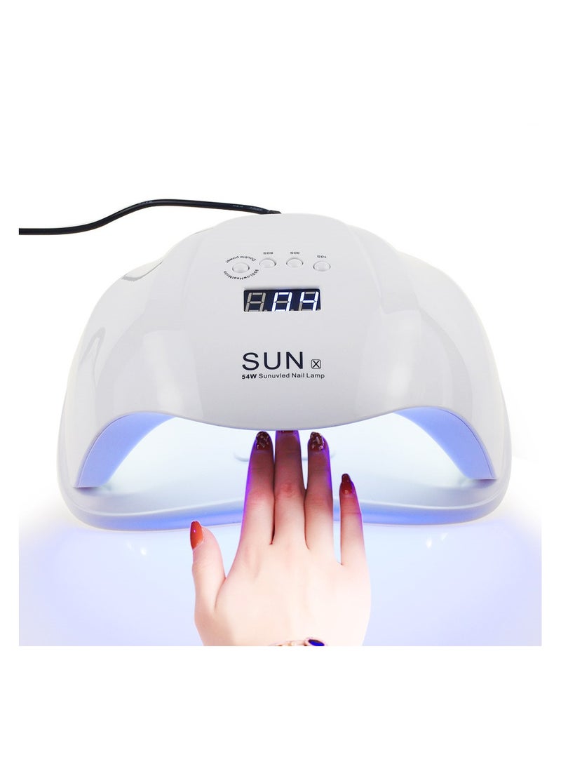 Professional Gel Polish LED Nail Dryer Lamp White