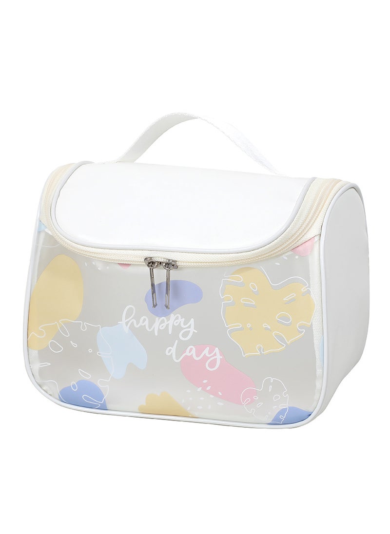 Large Capacity Cosmetic Organizer Bag White