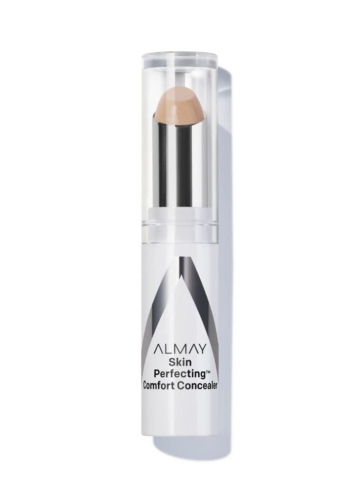 Almay Concealer, Face Makeup, Full Coverage Concealer, Matte Finish, Oil Free, Hypoallergenic-Fragrance Free, Dermatologist Tested, 120 Light, 0.08 Oz