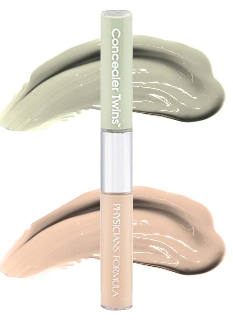 Physicians Formula Cream Dual-Ended Concealer Stick Green/Light, Neutralizing, Dark Circles, Scars, Blemishes, Eyes