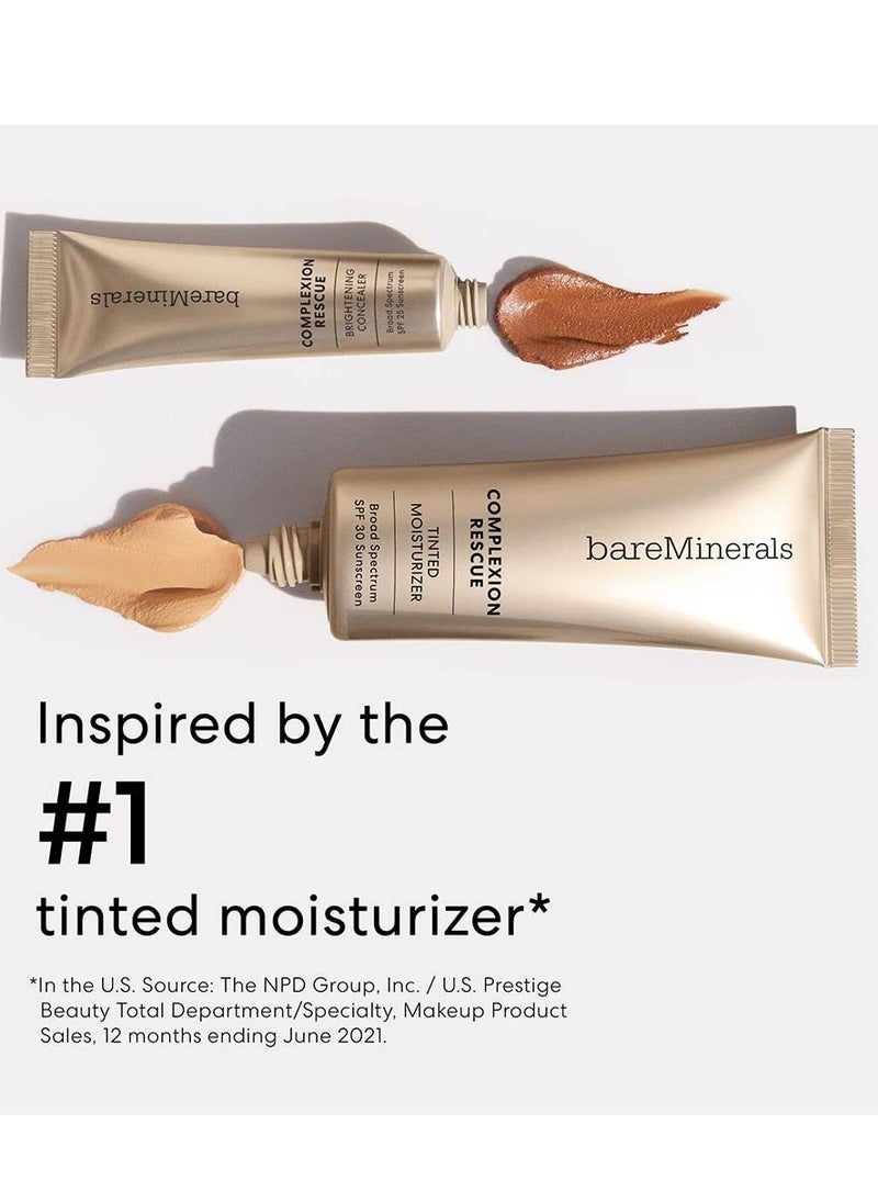 bareMinerals Complexion Rescue Brightening Under Eye Concealer with Mineral SPF 25 + Hyaluronic Acid, Ultra-Lightweight Hydrating Eye Concealer, Vegan