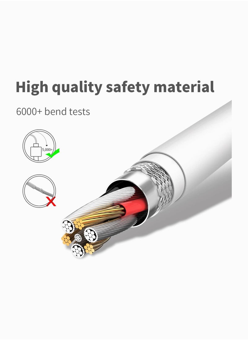 Wireless Charger Compatible for Apple Watch Series 6, 5, 4, 3, 2, 1 – Magnetic Charging Cable – Fast Charging Portable Charger – Long Cord