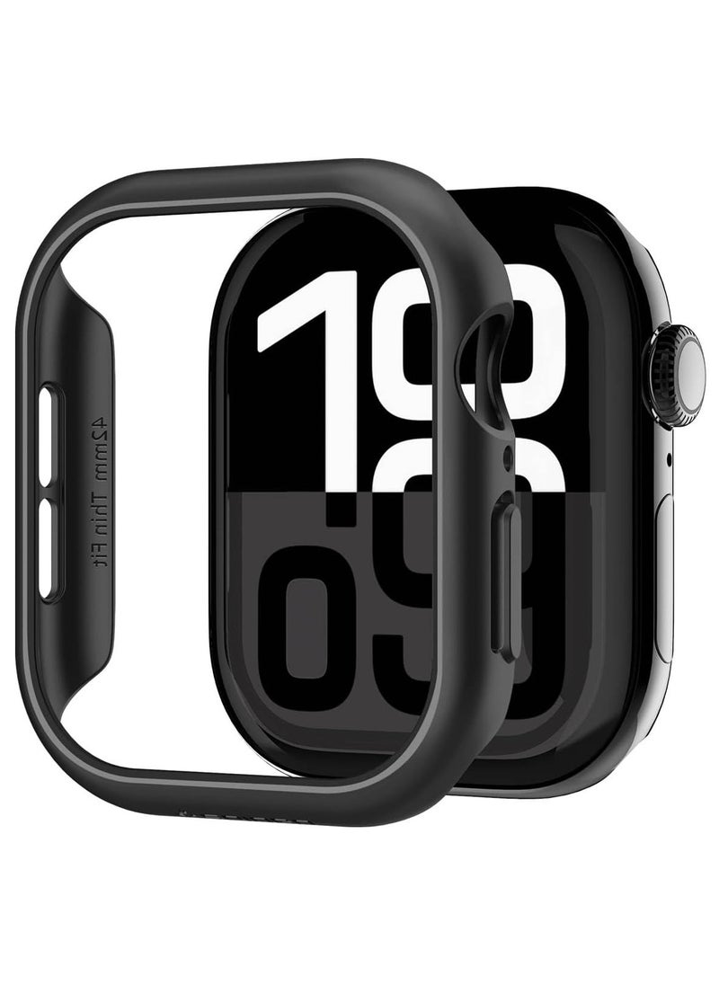 Thin Fit Apple Watch Series 10 (42mm) Case Cover (2024) - Black