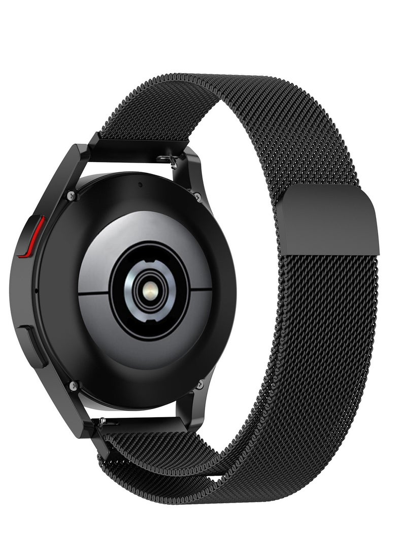 Metal Band Compatible For Samsung Galaxy Watch 4 Band 44mm 40mm Galaxy Watch 4 Classic Band 46mm 42mm, 20mm Stainless Steel Band Replacement for Samsung Watch 4 40mm 44mm 42mm 46mm Women Men