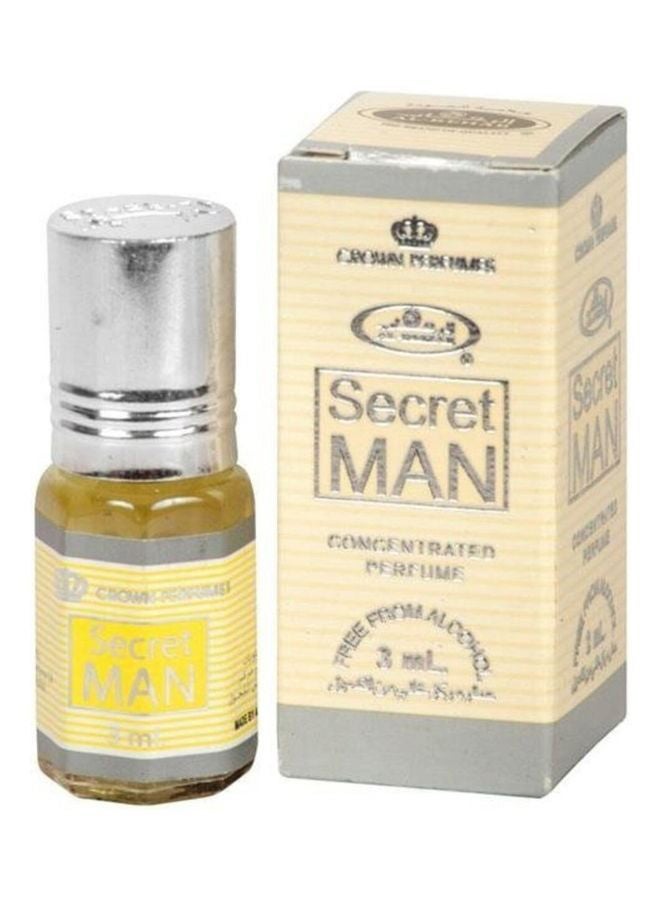 Secret Man Concentrated Perfume Oil Without Alcohol 3ml