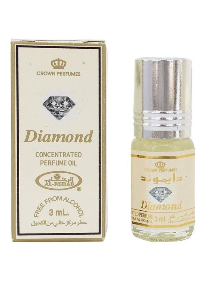 Diamond Concentrated Perfume Oil Without Alcohol 3ml