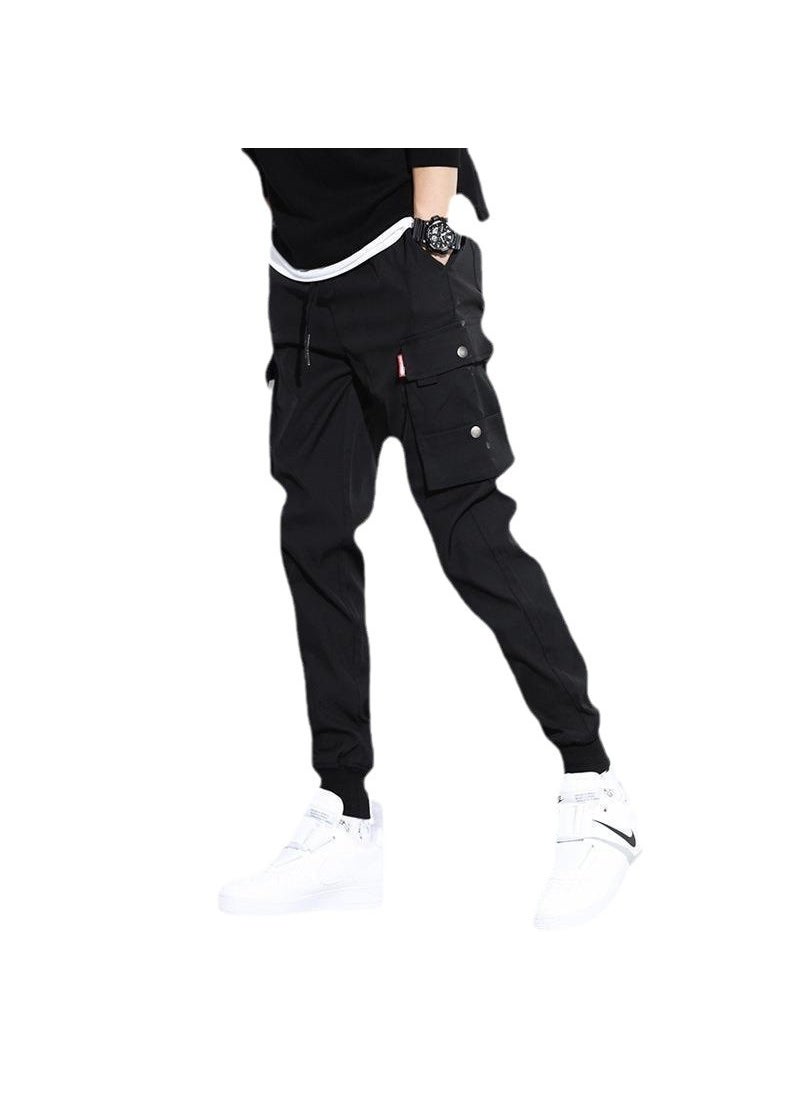 Mens Winter Fleece Casual Jogger Sweatpants Velvet Gray