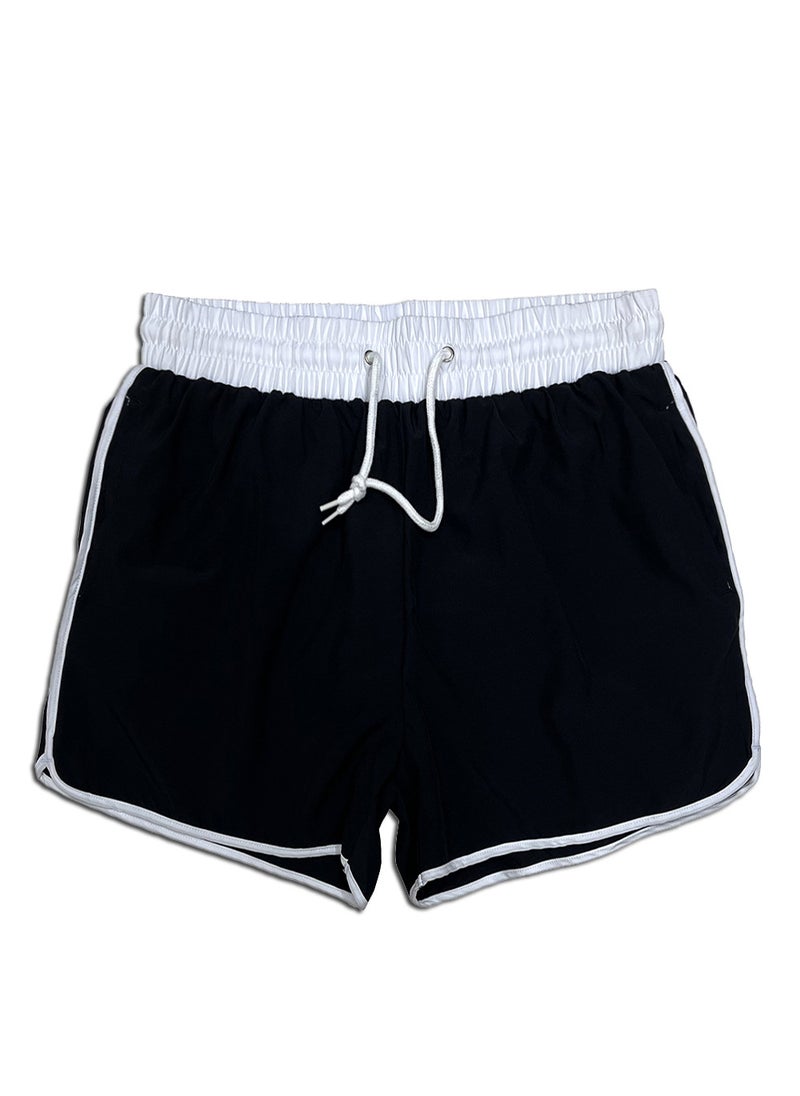 Elastic Water-Resistant Sports Shorts for Adults 2023 Summer Navy