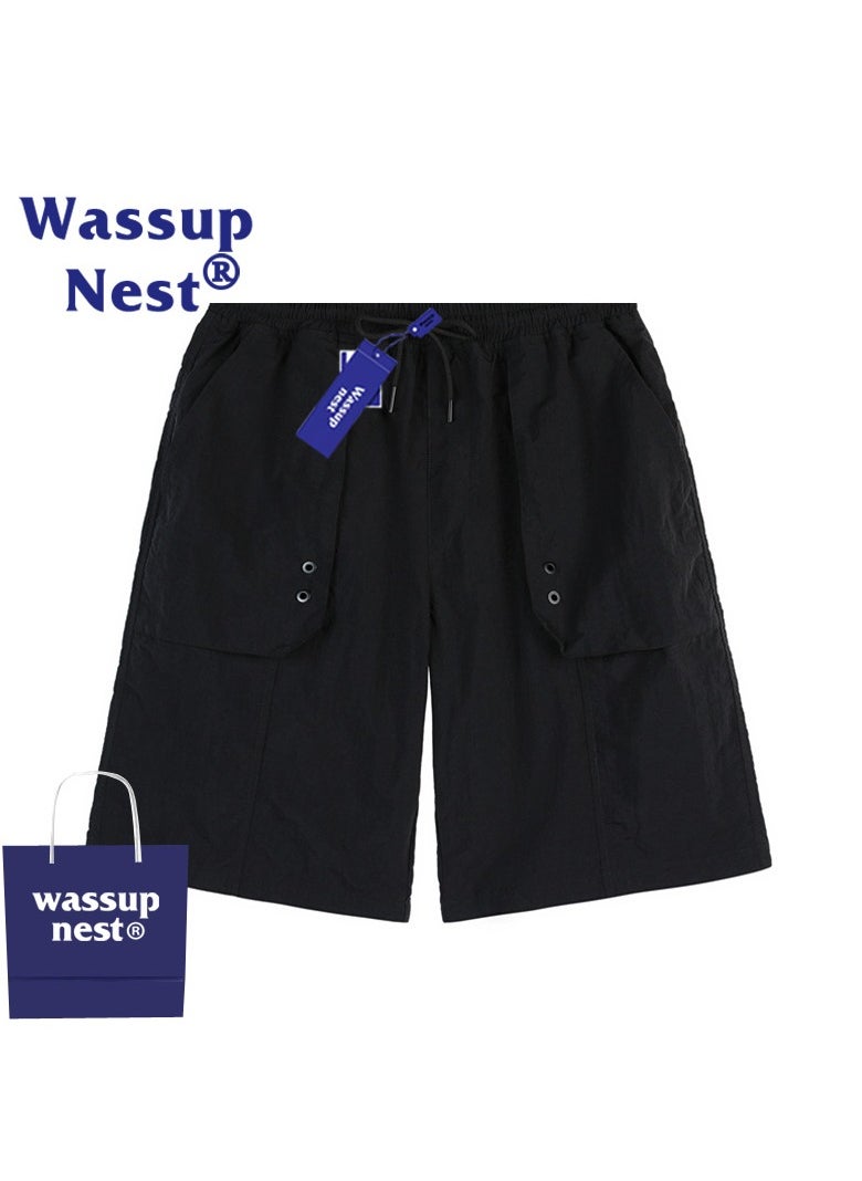 New WASSUP NEST Summer Thin Loose Casual Sports Shorts