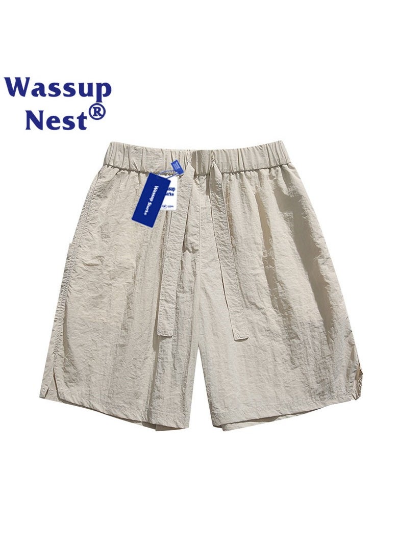 New WASSUP NEST Summer Thin Loose Casual Sports Shorts