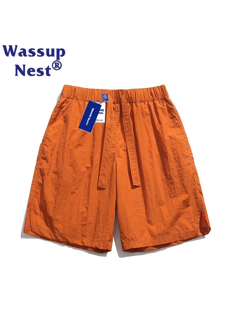 New WASSUP NEST Summer Thin Loose Casual Sports Shorts