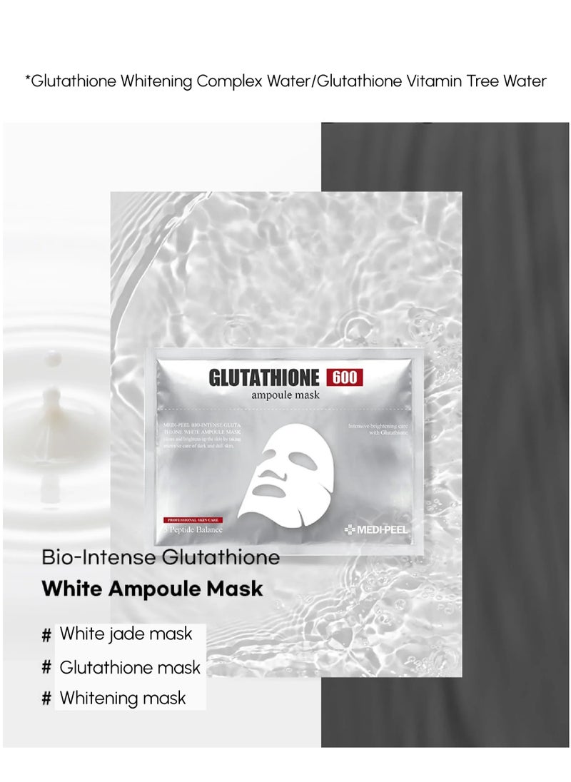 MEDI-PEEL Bio-Intense Glutathione Whitening Ampoule Mask 30ml X10pcs