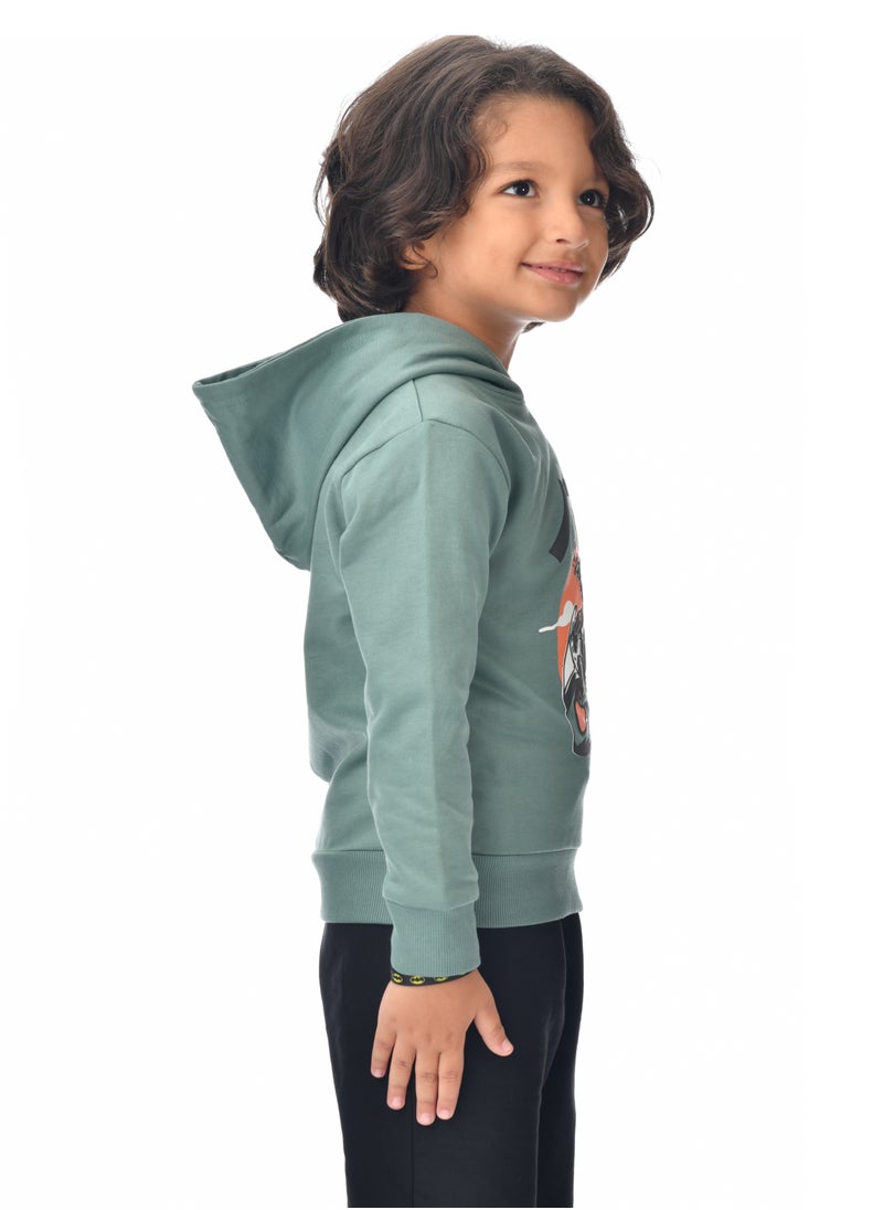 Boys' Hoodie (2 - 8yrs) Green