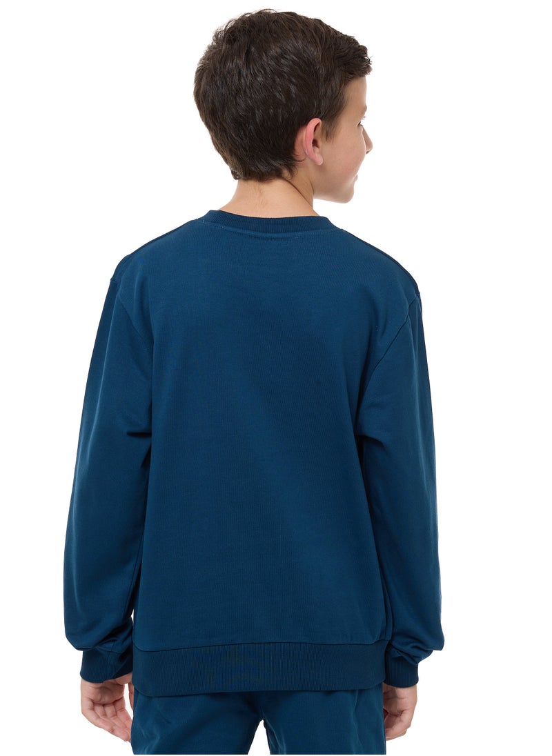 Boys' Sweatshirt  (8-14yrs) Navy