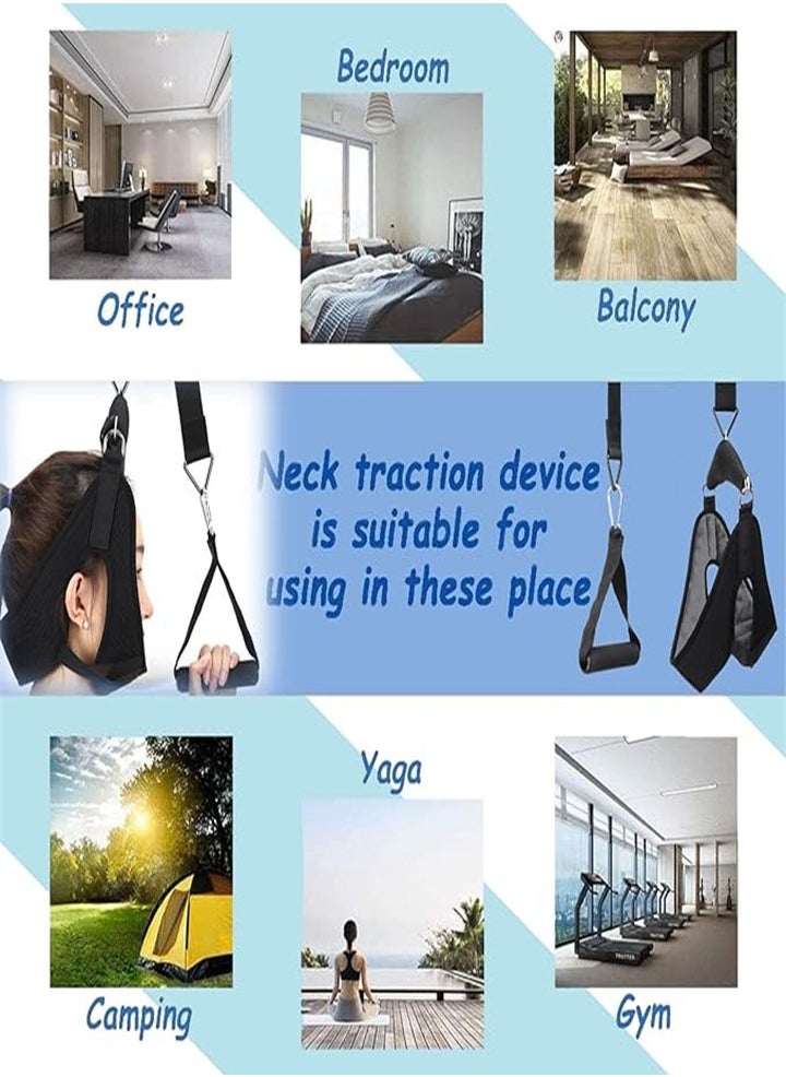 Home use neck pain relief, for stretching and adjustment, adjustable neck support, for fixing the cervical spine