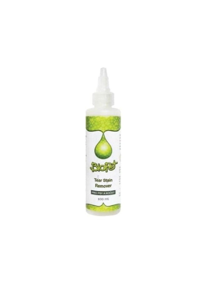 Biopet Tear Stain Remover – 100ml Solution to Effectively Remove Dirt and Blemishes from Your