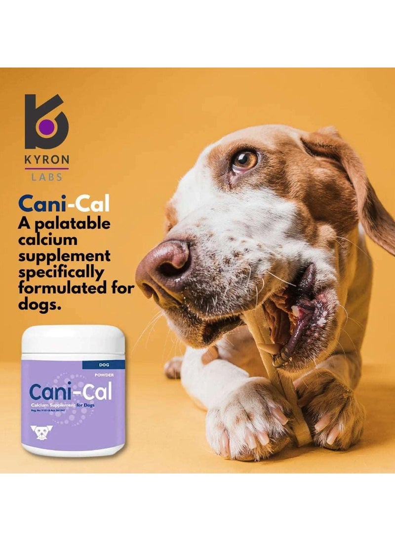 Cani-Cal Calcium Supplement for Dogs, Supports Strong Bones, Teeth, Overall Health