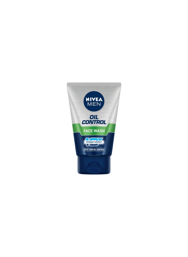 Nivea Oil Control Face Wash, 100ml (Pack of 3)