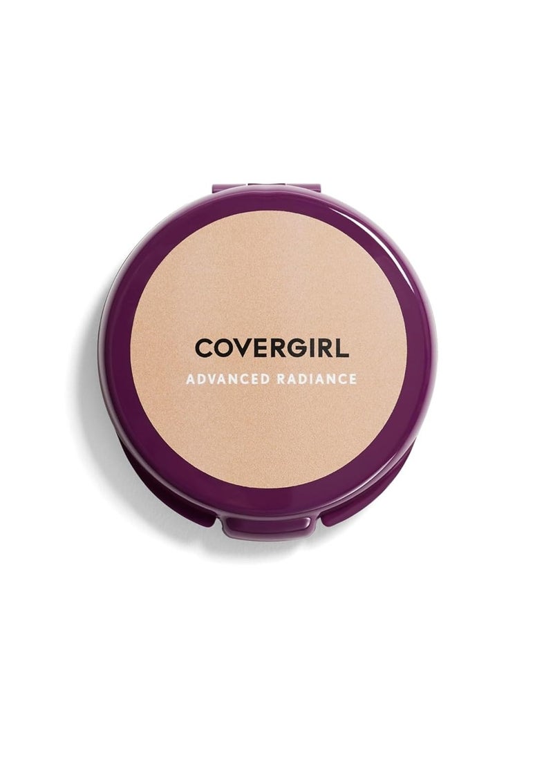 COVERGIRL Advanced Radiance Age-Defying Pressed Powder, Classic Beige 115, 0.39 oz (Packaging May Vary) Conditioning Powder Makeup