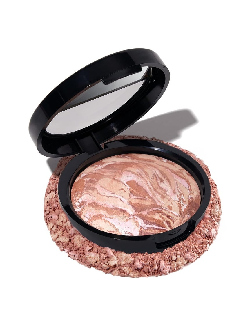 LAURA GELLER NEW YORK Baked Bronze-N-Brighten Bronzer Powder - Fair - Natural Bronze Glow