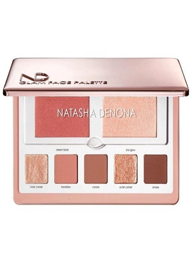 Natasha Denona Glam Face Palette - Eye & Cheek Essentials (Light) - Sold Out
