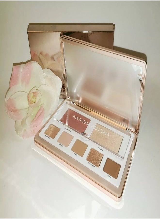 Natasha Denona Glam Face Palette - Eye & Cheek Essentials (Light) - Sold Out