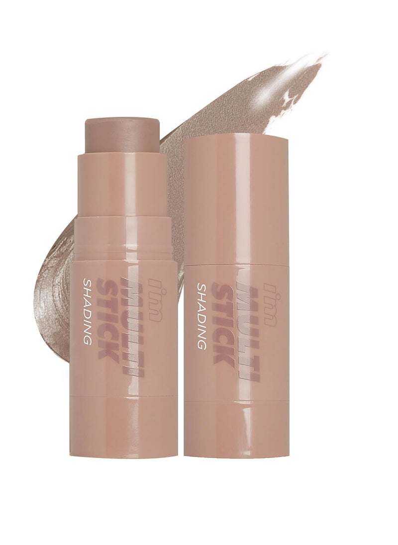 I'm Meme Ash Brown Bronzer for Face - I'm Multi-stick | Effortless Sun-kissed Warmth for Daily Use, Easy Blending Matte Finish, Shading 002 Cool Bronzer, 0.23 Oz