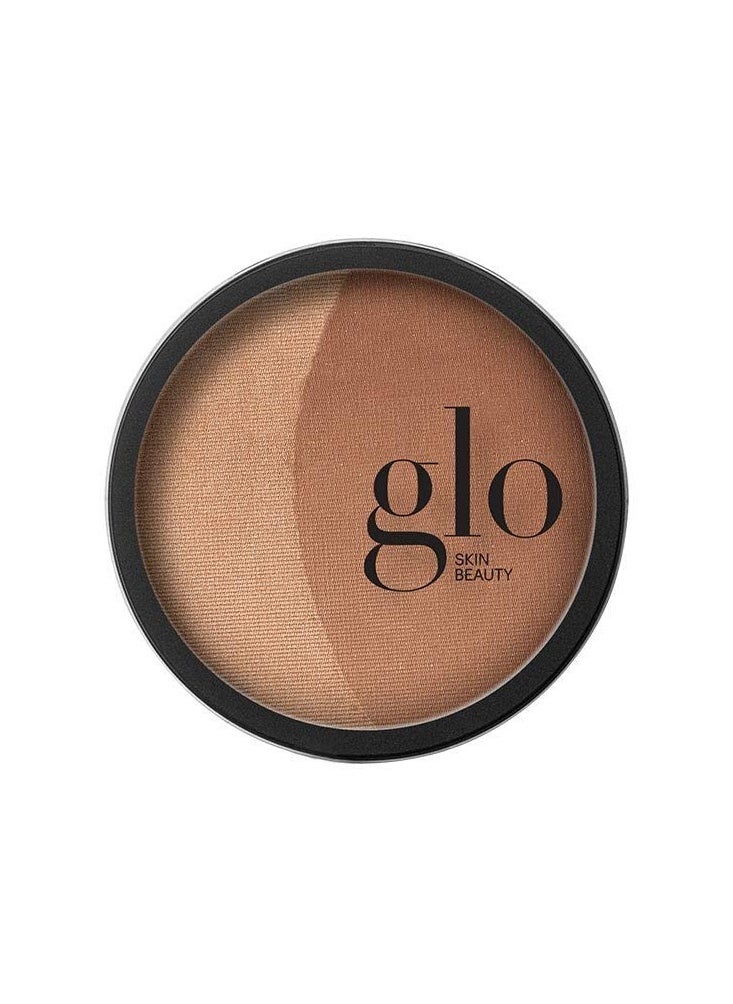 Glo Skin Beauty Bronzer Pressed Powder (Sunkiss) - Mineral Based Makeup Adds Warmth and Natural Contour for a Sun-Kissed Glow