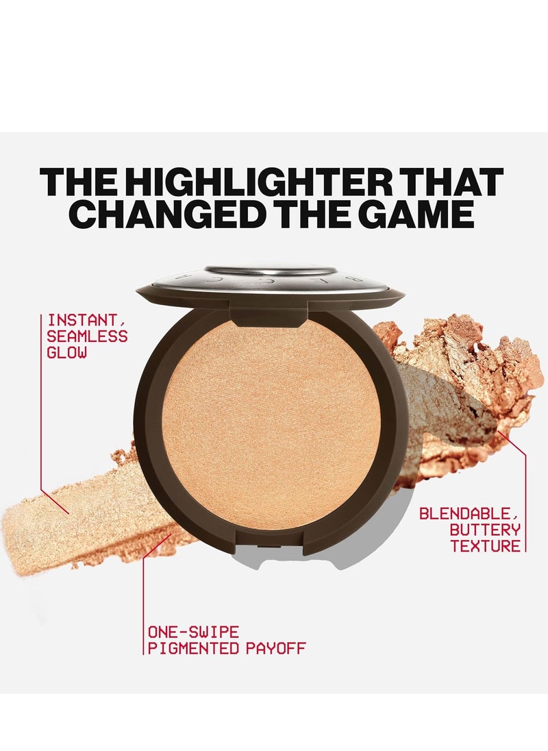 Smashbox X BECCA Shimmering Skin Perfector Pressed Highlighter | Luminous Glow + Buildable, 0.25 oz.