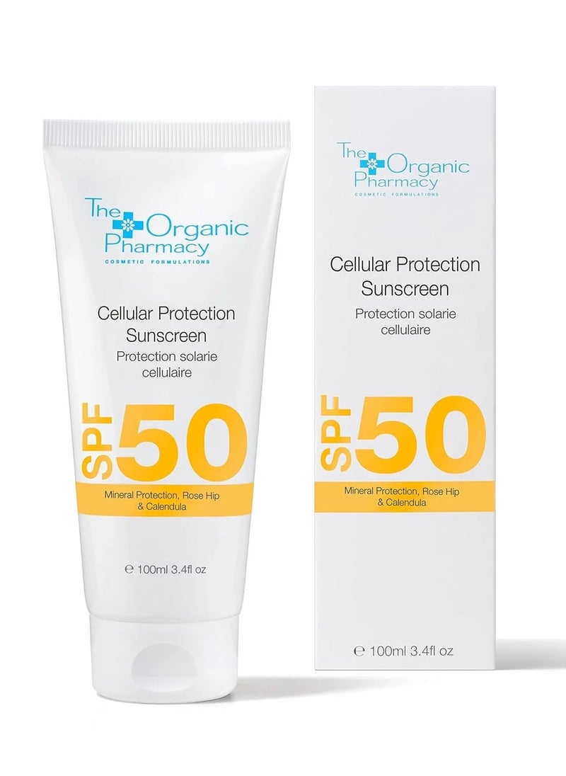 The Organic Pharmacy Top Cellular Protect Sunscreen Spf50 100ml -