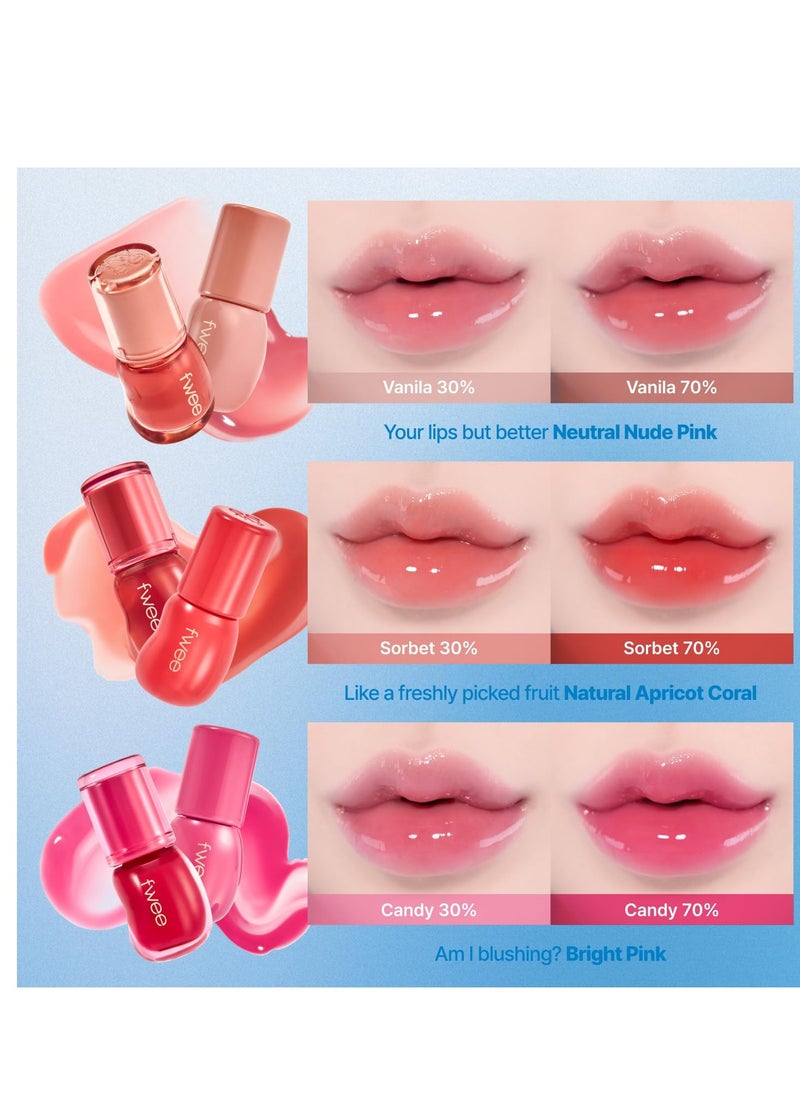 3D Voluming Gloss | Just me Moment - Vanilla 70% | Lip Gloss, High-Shine, Non-Sticky, Moisturizing Finish | 5.3g