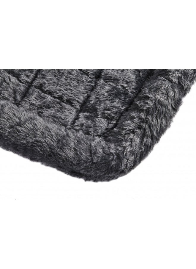 MidWest Homes for Pets 54L-Inch Gray Dog Bed or Cat Bed w/ Comfortable Bolster | Ideal for Giant Dog Breeds (Great Dane / Mastiff) & Fits a 54-Inch Dog Crate