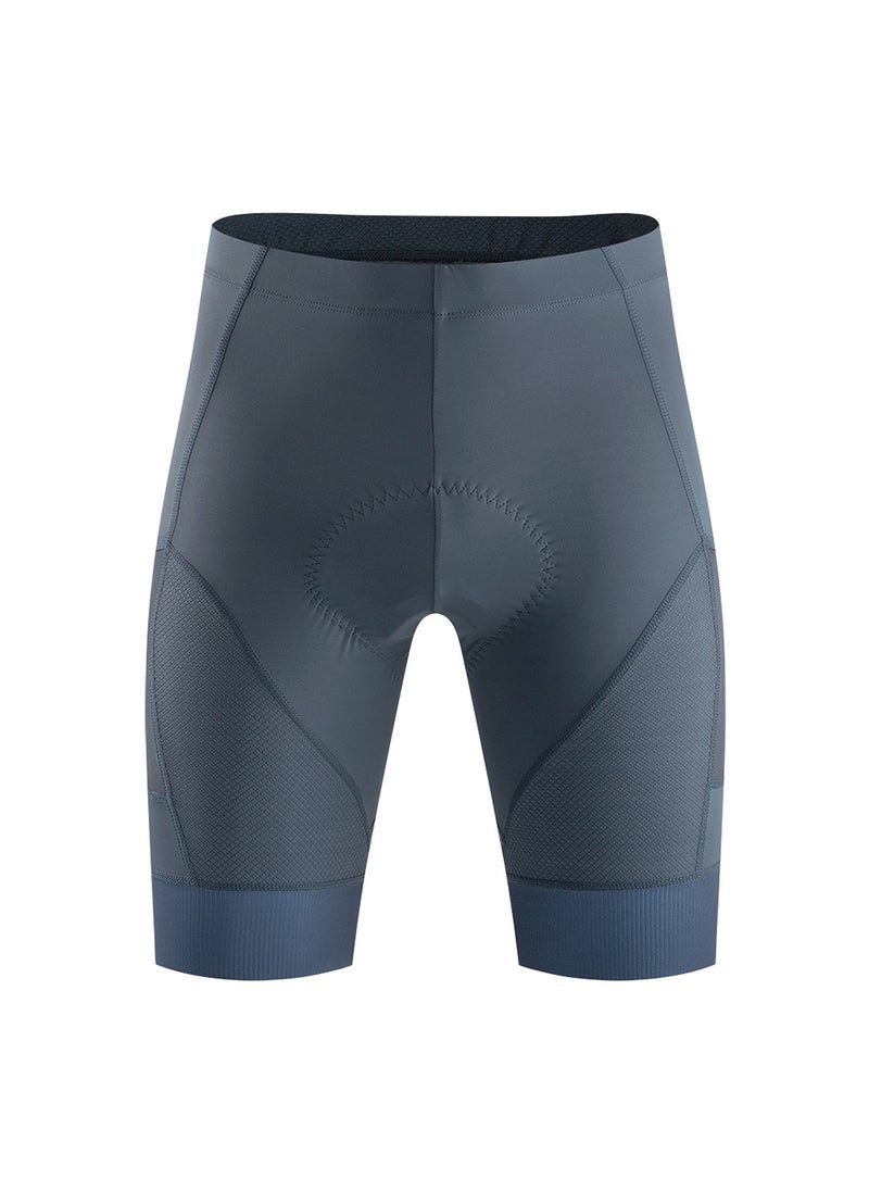 YKYWBIKE TikTok hot sale new summer cycling shorts breathable sweat-absorbent cushion mens solid color bicycle pants YPZ890-Gray