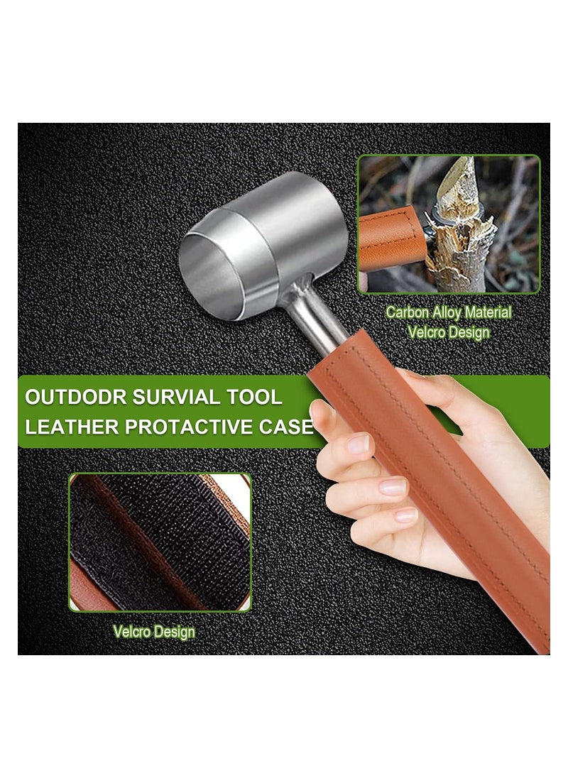 Bushcraft Gear for Survival, Bushcraft Gear and Manual Auger, Manual Hole Maker for Camping and Outdoor Backpacking Gear