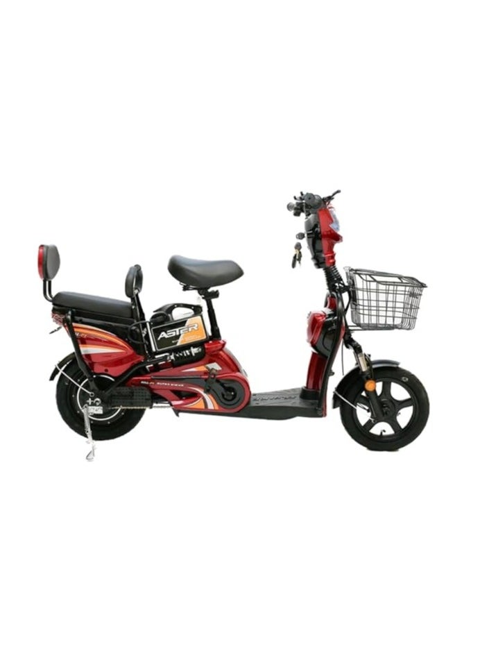 ASTER Delivery Bike Is Made By Carbon Steel Body This Is 60 Speed Use For Dilivry Pupose  Red