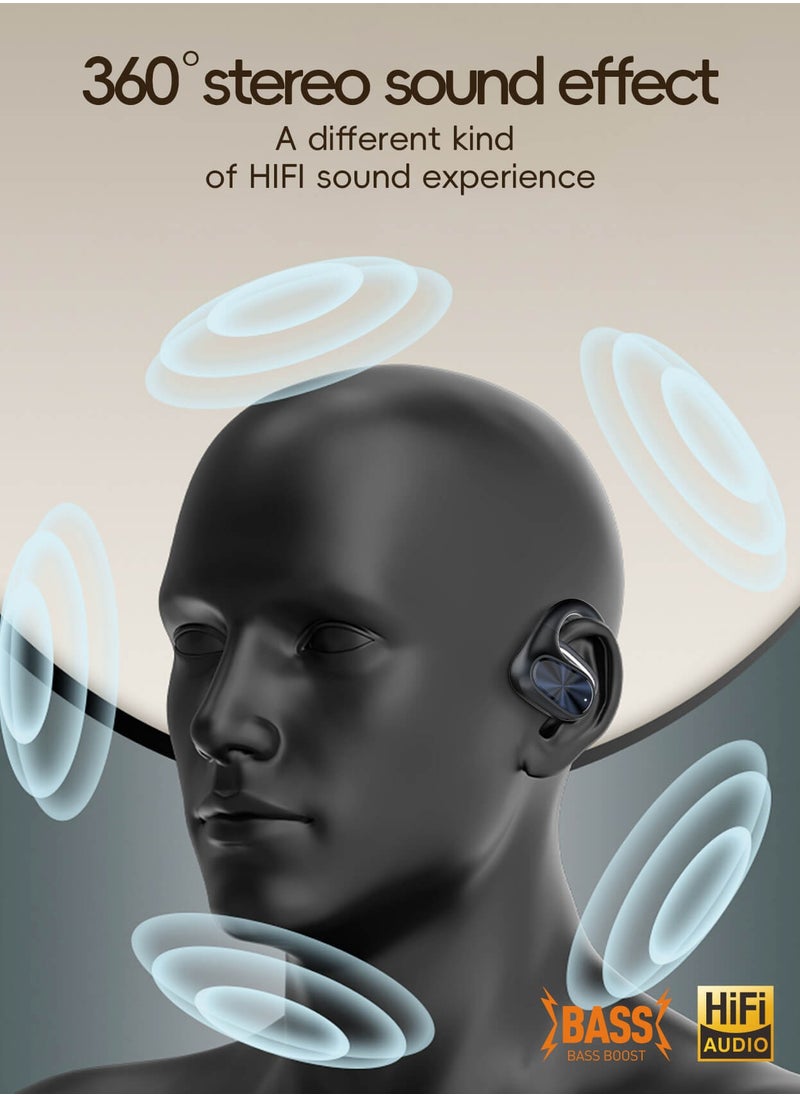 Wireless Stereo BT Earbuds Over-Ear Headphones