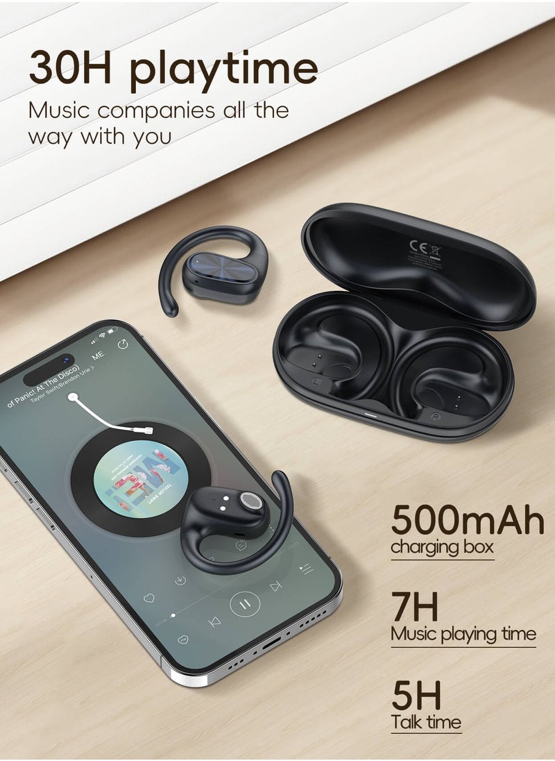 Wireless Stereo BT Earbuds Over-Ear Headphones