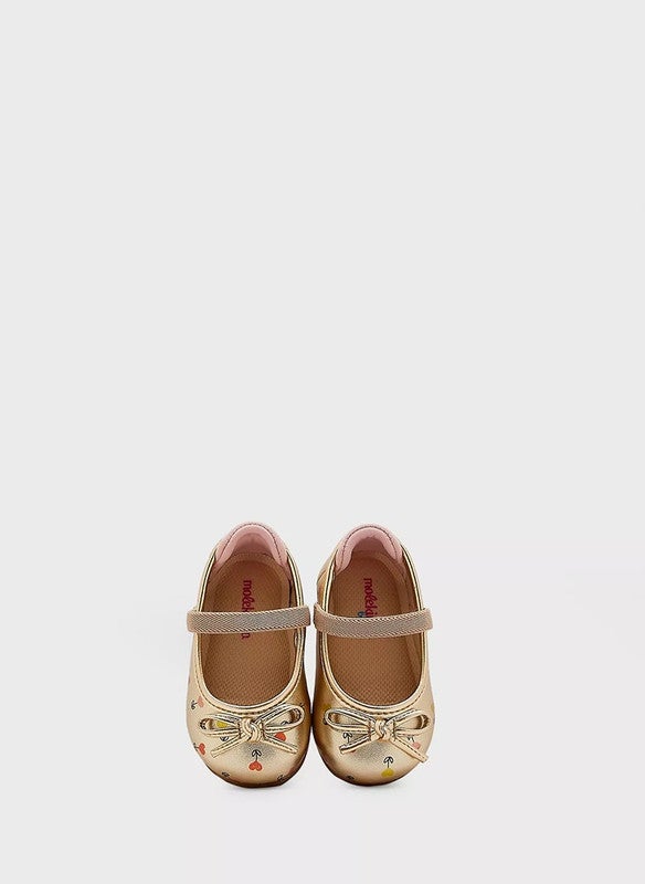MOLEKINHA Ballerinas For Infant Girls, Gold