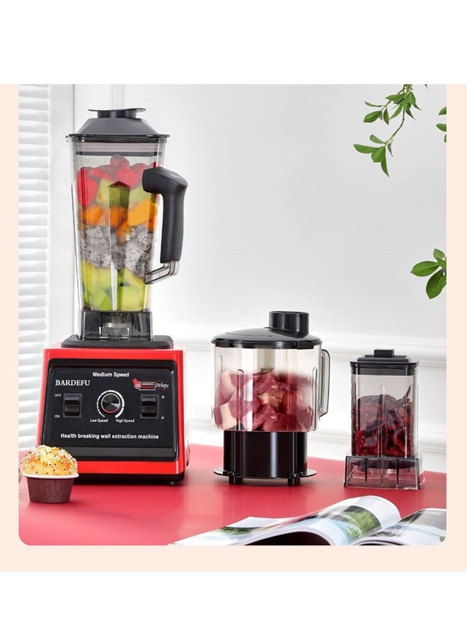 BARDEFU Multi-Purpose Blender BF-5032, 3.0L, 6-in-1, 9500W - 4PCS Set, 3-Pin Plug