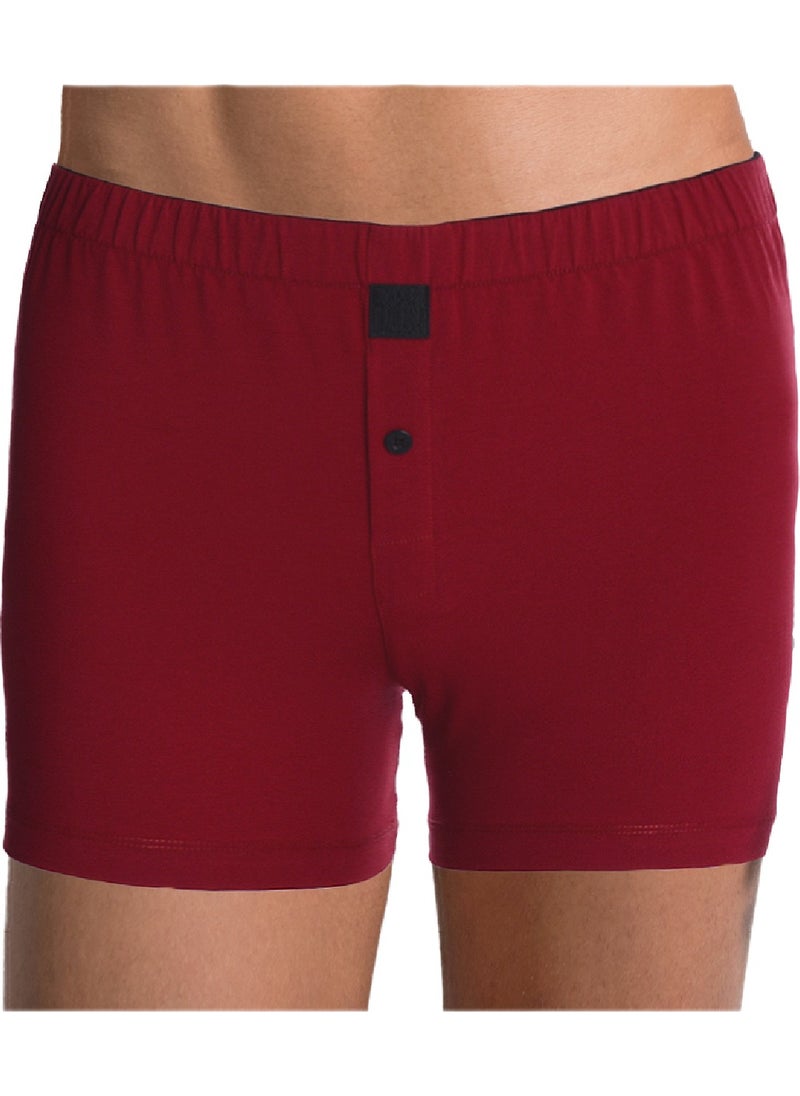 TheDON Claret Red Jersey Combed/Knitted Boxer