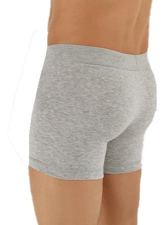 Men's Cotton Lycra Flexible Gray Boxer