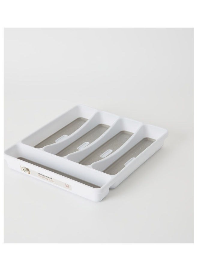 Plastic Cutlery silverware Tray for Drawer, Utensil Flatware Tableware Organizer for Kitchen, Fits Standard Drawer