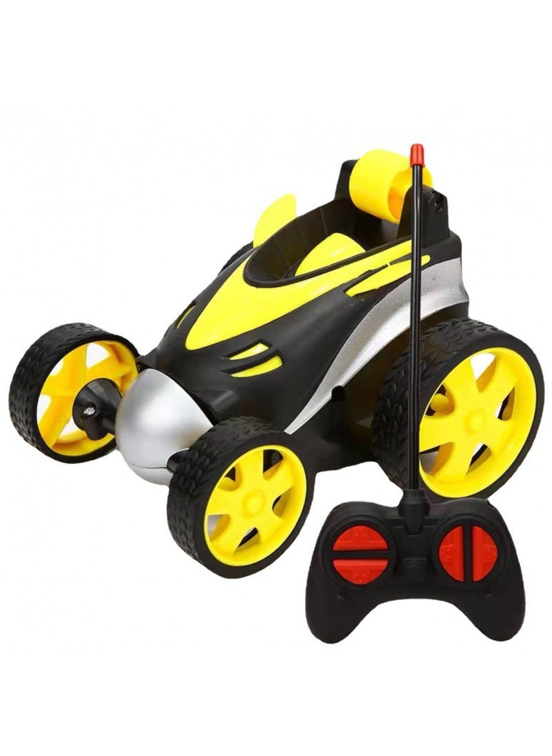 Double-sided Stunt RC Car Kids RechargeableYellow battery version [self-provided battery]] Yellow battery version [self-provided battery]]