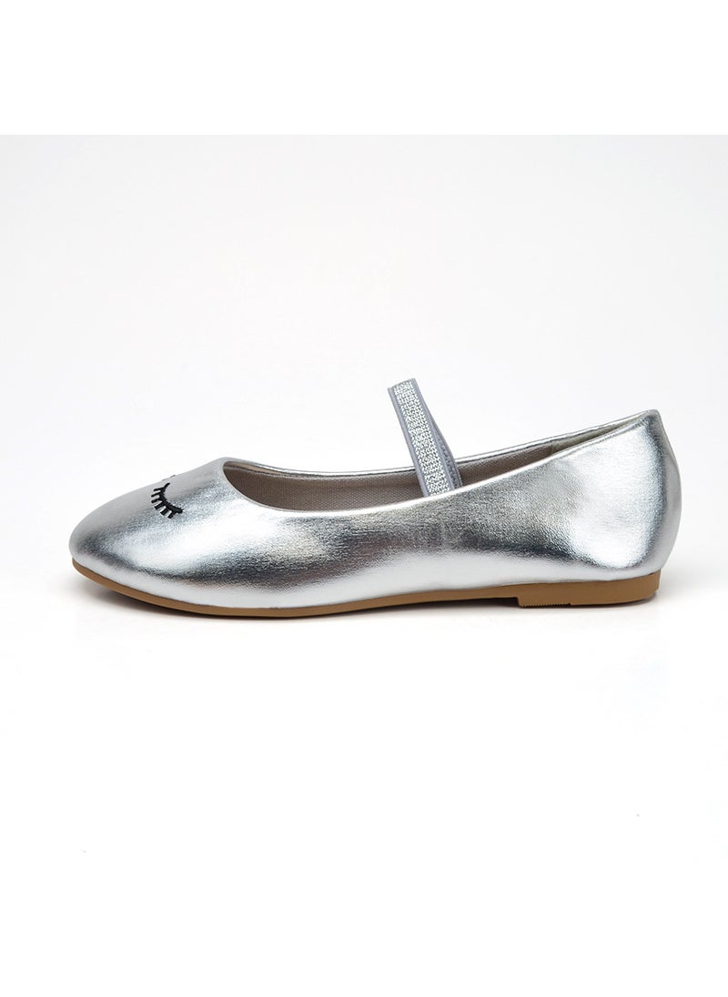 Versatile Cute Girls Shoes for All SeasonsSilver CKA013 Silver CKA013